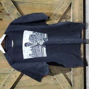 MENS MUHAMMAD ALI GRAPHIC TEE BLACK WHITE TSHIRT SIZE 2XL